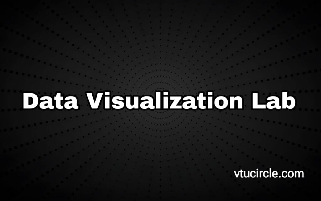 Data Visualization Lab BAIL504