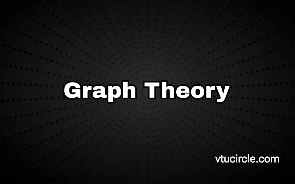 Graph Theory BCS405B