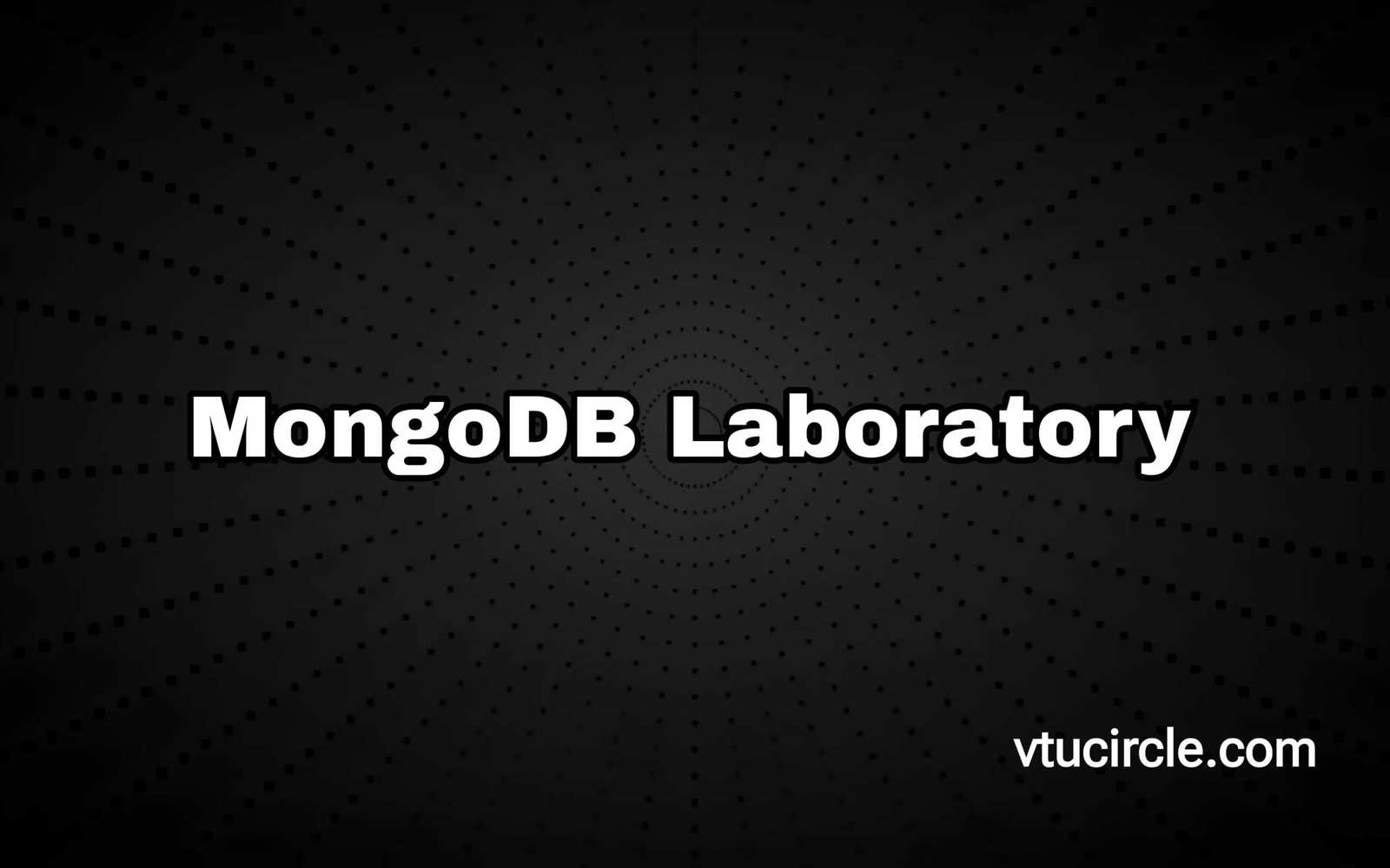 MongoDB Laboratory BDS456B