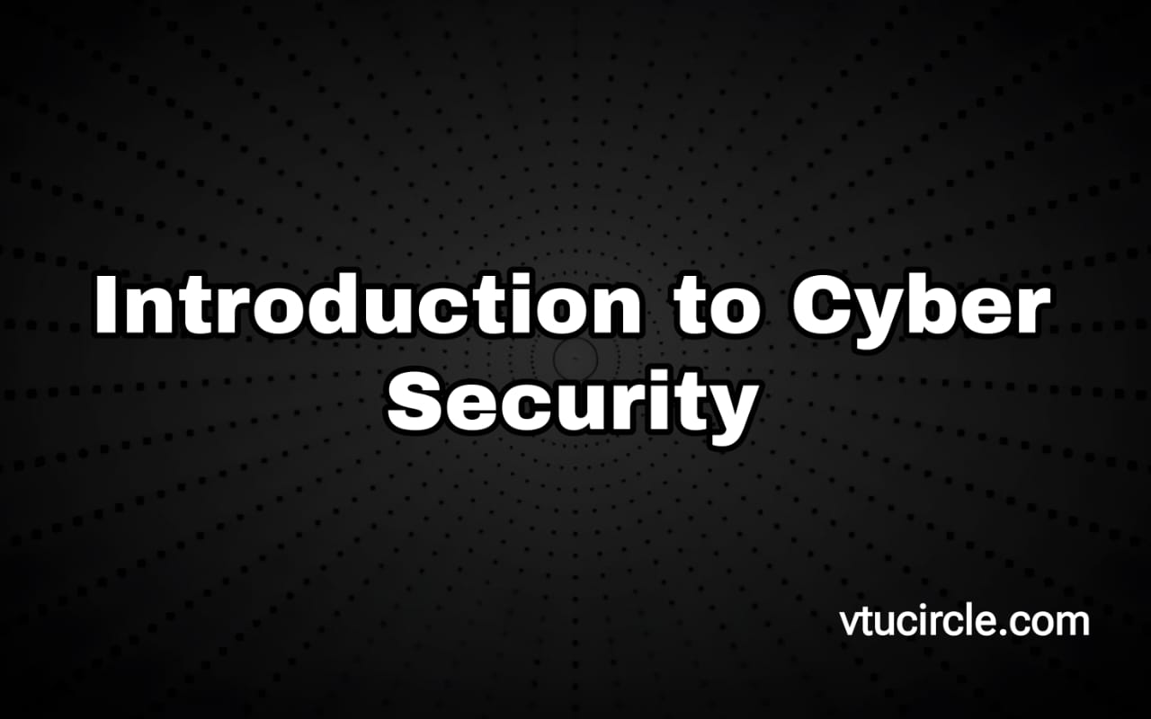 Introduction to Cyber Security BETCK105I-205I