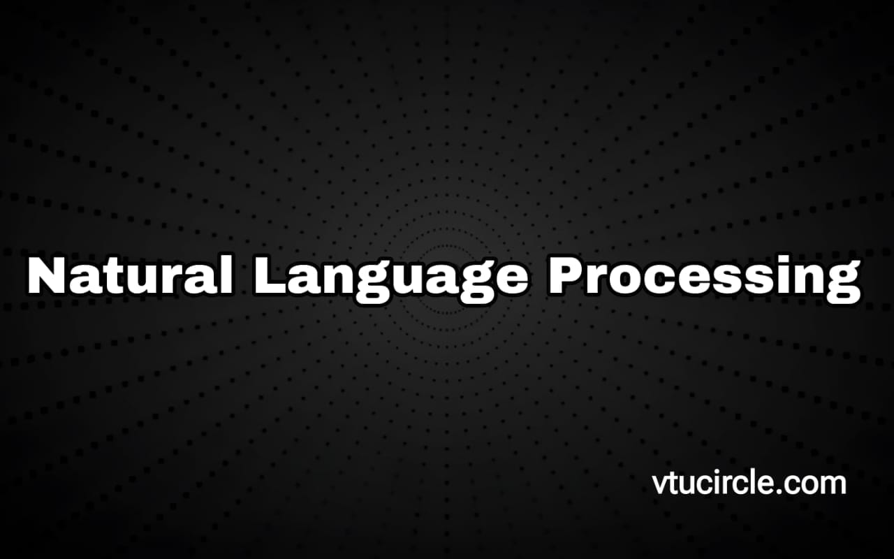 Natural Language Processing BAD613B