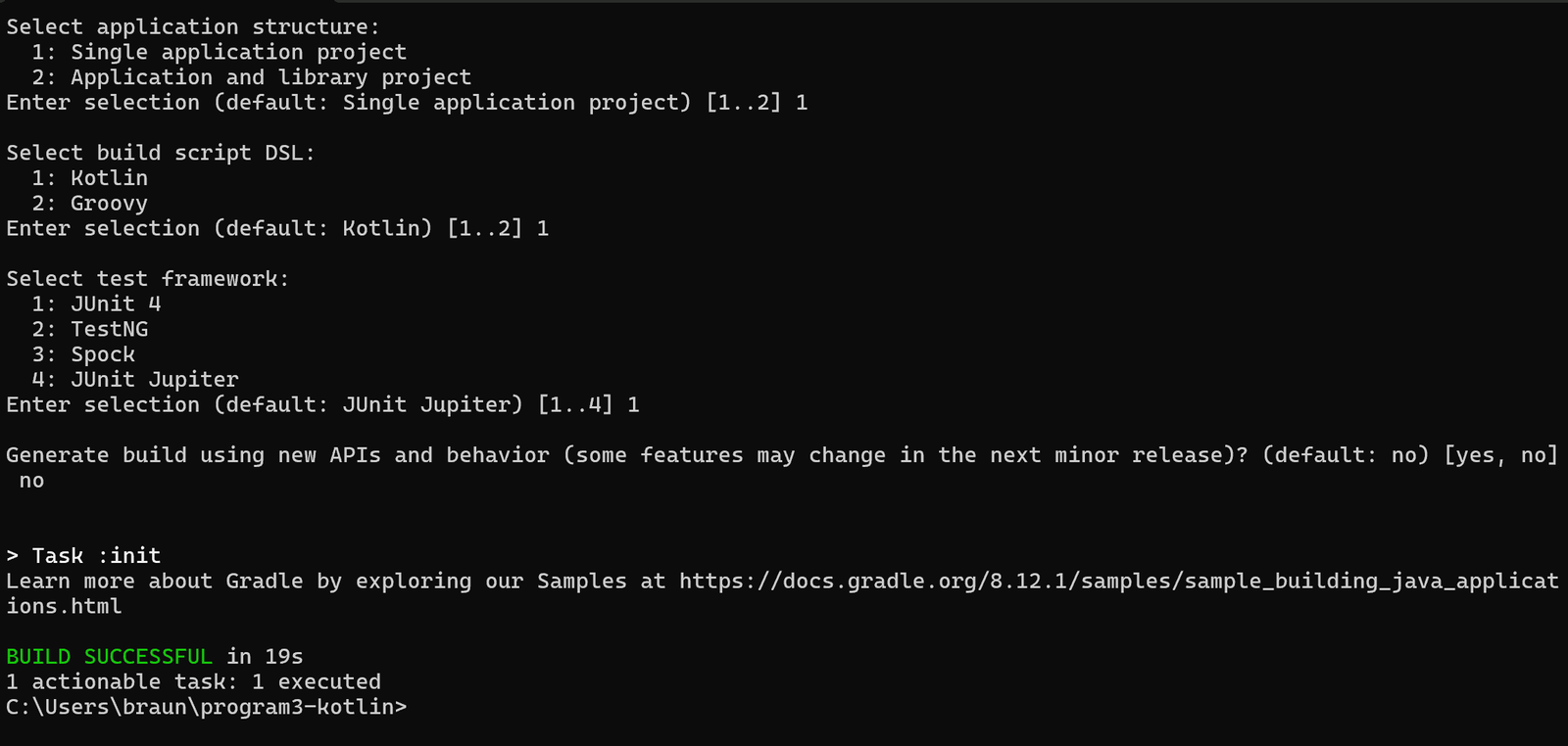 kotlinProject kotlinProject