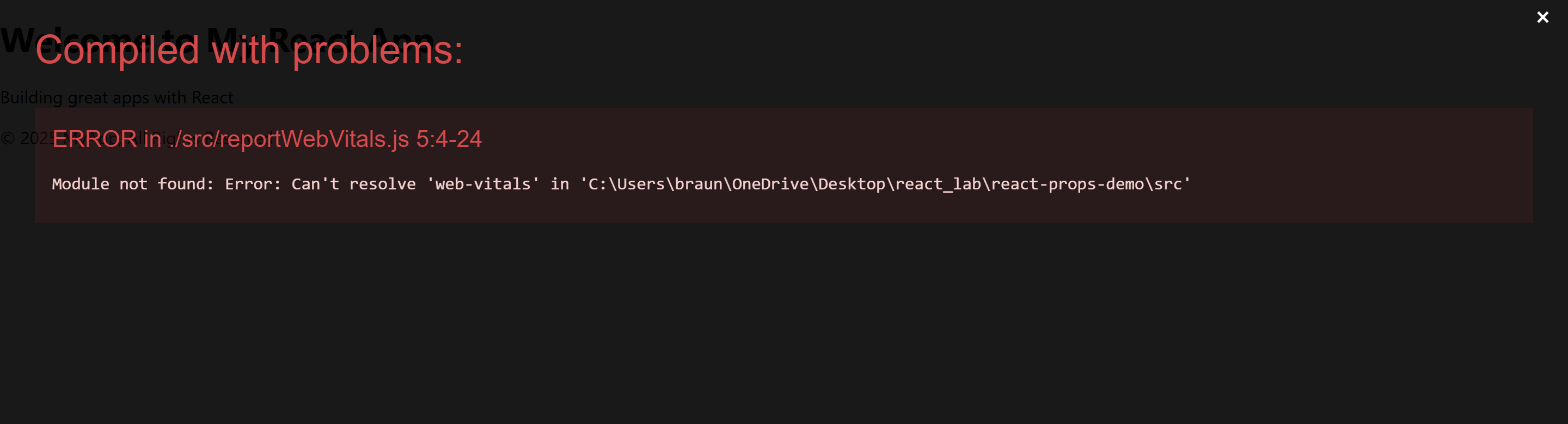 Error Error