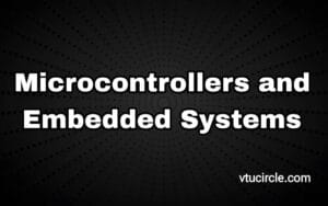 Vtucircle Microcontrollers And Embedded Systems Bc0601