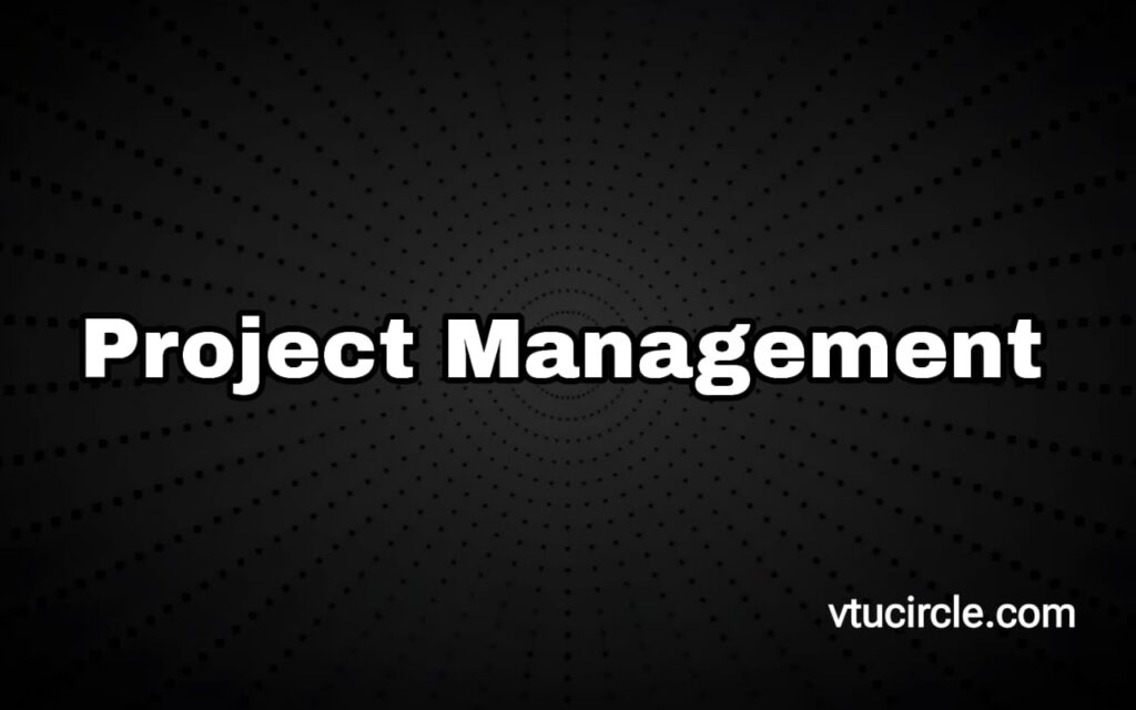 Project Management BME654A
