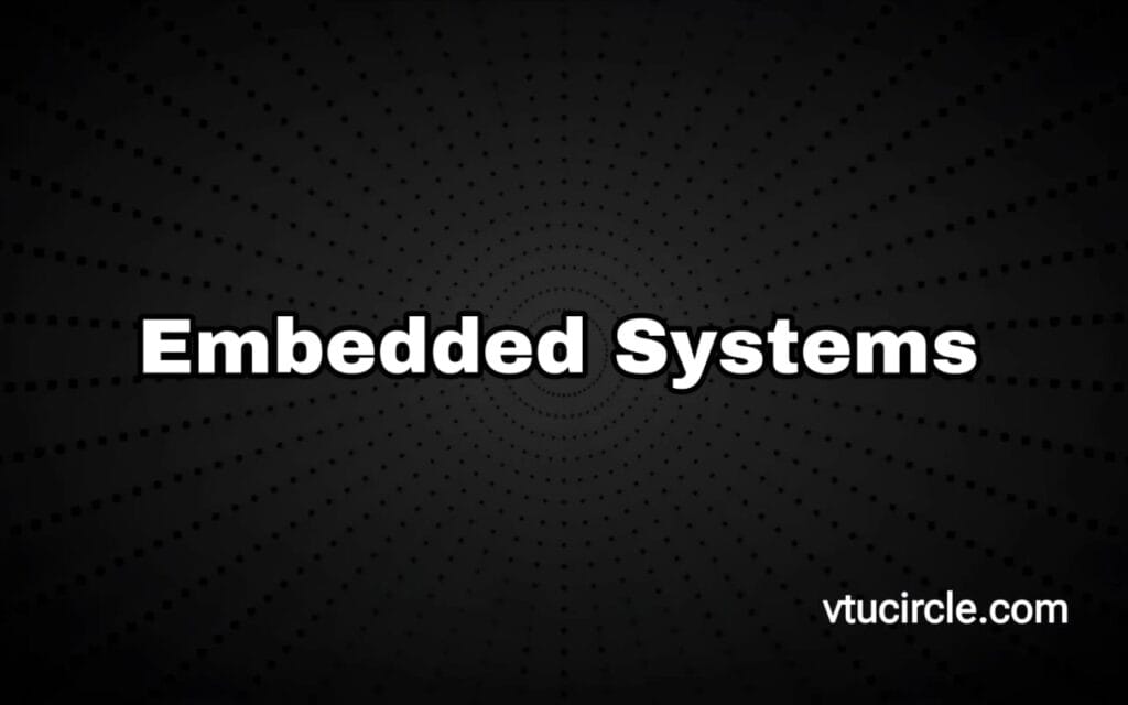 Embedded Systems BIS714C Embedded Systems BIS714C