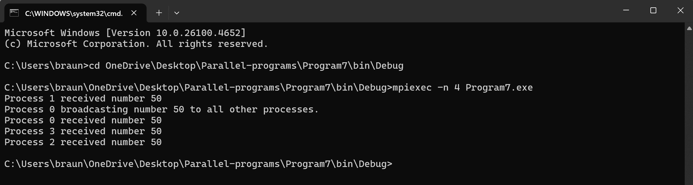 output 7