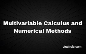 Multivariable Calculus and Numerical Methods 1BMATM201